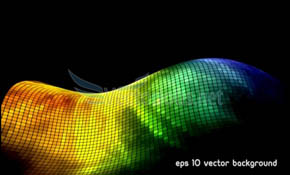 creativity vector colorful waves